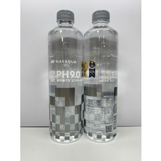 NAYAQUA 鹼性離子水 PH9.0 600ml, 24個