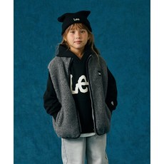 LEE KIDS 플리스 베스트 차콜 LK2504VT32CH 489530