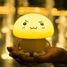 에버딘실리콘무드등 취침등 수유등 스탠드 탁상등 벽, 에버딘실리콘무드등-화이트