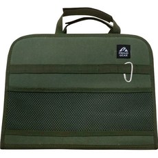 【Dione日本進口】森活收納餐盤-軍綠 露營 車內進食 露營餐桌, 軍綠, 1個