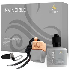 인빈서블 자동차 방향제 리필 남성용 합리적인 50ml 3개월 지속 가능 선물 준비 완료 여성용 페퓸 by Perfa, Invincible Gift Set