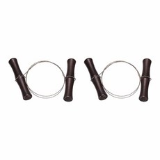 HARFINGTON Pottery 와이어 도구 57.9cm22.8인치 표준 클레이 와이어 커터 커팅 도자기 도구 플라스틱 손잡이 포함 도자기 휠 아티스트 클레이 커팅 조각, 1, 21.26", Black Brown