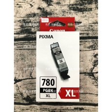 Canon PGI-780XL-BK XL 黑色高容量原廠墨水匣 適用TS707, 1個