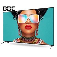 지닷카멜레온 75인치 UHD 4K LED TV 중소기업 무료설치 HK750UHD-DK, 벽걸이 시공_상하좌우형