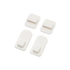 강력 접착 후크 걸이 MH76, 2개, white