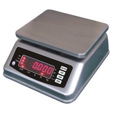 LFW 不鏽鋼防水計重秤 紅色LED字幕 保固1年, 30KG * 2g