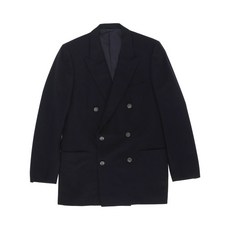 생 로랑 중고 1970s 더블 브레스티드 블레이저