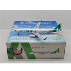 에어 서울 Air Seoul 에어버스 A321 HL7212 Phoenix 1:400 정밀합금 모형, 11.13*8.95*2.94cm, 1개
