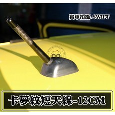 阿勇的店 大高雄 卡夢 短天線 DIY直接旋上 短天線取代原本的長天線, 8cm