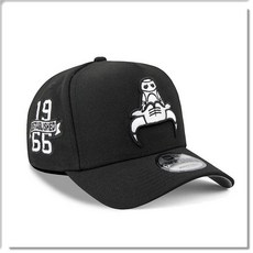 New Era 9FORTY 可調節棒球帽, 黑, 1個