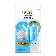 퓨리나 팬시피스트 퓨레키스 닭가슴살 퓨레 with 참치플레이크 / 고양이간식 츄르, 1개, 닭가슴살 퓨레 with 참치 플레이크