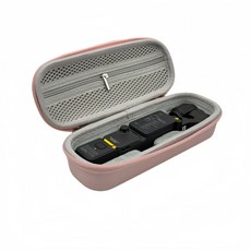 DJI 오즈모 포켓4 3 하드 파우치 가방 휴대용, 1개, Pocket4 수납 가방  핑크색