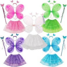 팅커벨 천사 요정 날개 4종 할로윈 의상 코스튬