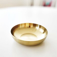 키친앤유 티타늄 궁전 원형찬기 /국산 스텐 업소용 반찬 그릇 식기, 1개, 2호