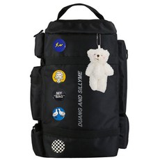 대용량 여행가방 백팩 여행용 가방 스포츠 스노우보드 스키, j. 블랙수줍은곰+LH5, 1개