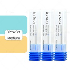 테이퍼형 네일 비트 큐티클 클리너 손톱 아래 각질 제거기 전문 매니큐어 도구, 1개, 5. 3Pcs Medium