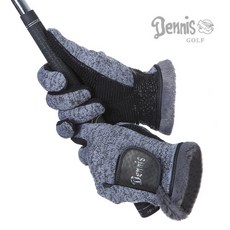 데니스골프 남녀공용 핸드코트 겨울 방한 골프 장갑 양손착용, Blue, 1개