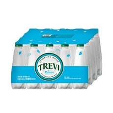 롯데칠성 트레비 플레인 탄산수 ECO 무라벨, 350ml, 100개