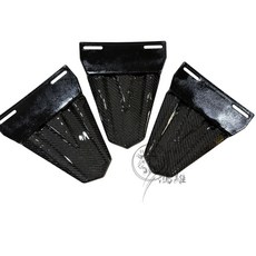 【King Moto】卡夢短牌架 通用型碳纖維後土除 JETSL適用, 1個