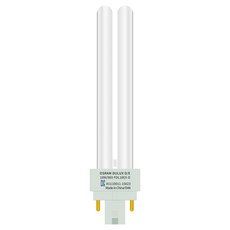 오스람 DULUX D/E 4핀 전구 FDL 18W 6500K, 주광색, 2개