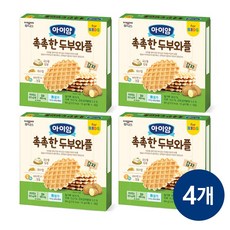 아이얌 촉촉한 두부와플 감자 64g, 감자맛, 4개