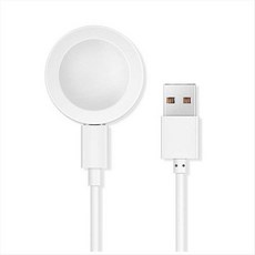 Huawei Watch를위한 Wireles 자기 충전기 4 3 Pro D GT5 GT4 GT3 GT3 GT3 Pro GT 사이버 runne GT 2022 스마트 워치, White, 하얀색