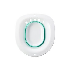 픽랩마켓 진공좌욕기 가정용치질좌욕기 가정용좌욕기, 1개, 접이식 그린화이트