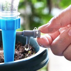 펀코 화분 자동 급수기 페트병 물조절 간편한 식물 화초 화단, 그린