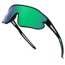 SEKKAF 아동용 선글라스 청소년 야구 선글라스 편광 스포츠 사이클링 쉐이드 남아 여아용 경량 프레임 화이트-블루