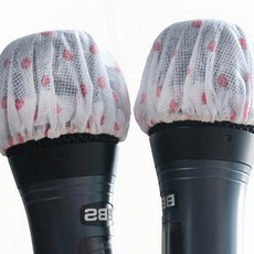 노래방 마이크 커버 일회용 위생 보호 비닐 가정용 파티, 1개