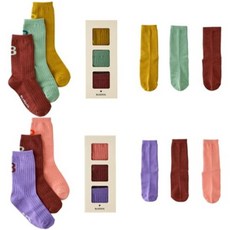 블루독8-키즈 24FW PU)에센셜3종양말세트 장말 데일리삭스 공용 초등학생 세돌선물 24A1981008 770881