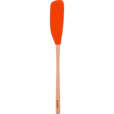 토볼로 플렉스-코어 우드 핸들 스크래퍼 알뜰주걱, Orange, 1개
