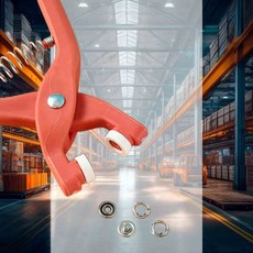 똑딱이단추 100p 펀칭기세트 똑딱단추 가방단추 펜치 자켓단추 펀치 의류부자재