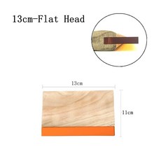 공구 부품 스크린 실크 잉크 도구용 알루미늄 에멀젼 스쿠프 스퀴지 1PC 코터 스크레이퍼, 13cm 스퀴지 플랫