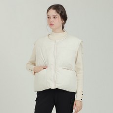 지니골프 라운드넥 패딩 골프베스트