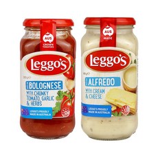 레고스 파스타소스 볼로네이즈+알프레도, 1세트, 990g