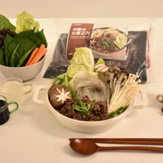 간편한끼 서울식 양념 소불고기 + 사골육수 + 당면, 1.06kg
