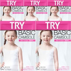 TRY TRY純棉女童款細肩帶背心 5件