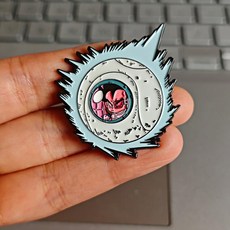 캐릭터 뱃지 브로치 금속뱃지 악세사리 드래곤볼, A_3.8x3.8cm, 1개