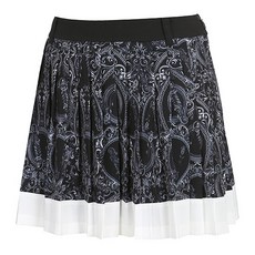 볼빅 여성 골프 패턴 플리츠 큐롯 VLCUM812_BK 2487329