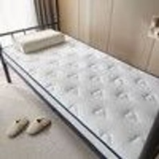 접이식토퍼 매트리스 매트 손님용 침실 기숙사 자취, 하트 화이트 컴포트6cm