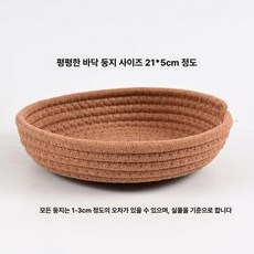 산란둥지 암탉 닭 계란 달걀 부화 방석 짚, 1개, 직물끈 5개 평평한 바닥 비둘기용