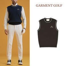 가먼트골프 남성 클래식 니트 베스트 GMKVD102