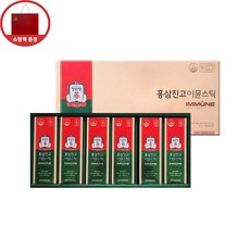정관장 홍삼진고이뮨스틱 10gx30포 +쇼핑백포함 10g 60개, 10g