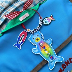 DIY 마술종이 슈링크 독도강치 키링 만들기, 없음, 1개