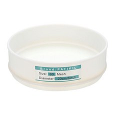 PATIKIL 16 메쉬1.25mm 실험실 체 7.920cm 직경의 체 가림막 나일론 와이어 천 미세 메쉬 체 산업 실험실 가정용 흙 체 건조 체 가림막 해시, 60 Mesh(0.3mm)/7.9"