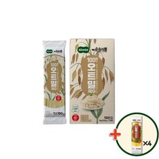 순솔 100% 오트밀국수 1kg (100g x 10봉) 글루텐프리 파스타면 고단백질 제로슈가 무가당 무첨가물 저칼로리면 오트밀면, 100g, 10개
