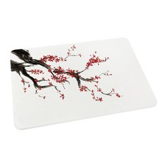 北歐文青風 台灣製 硬式珪藻土地墊 60x40x0.9 硅藻土/腳踏墊/防潮/矽藻土/SGS檢驗FM0178, 1個, 梅花