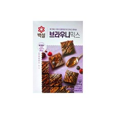 CJ 백설 브라우니믹스320g x5개, 320g, 5개