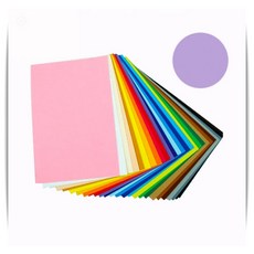 청양 파스텔 보라 칼라펠트 비접착 555H 꾸미기 재료 공예